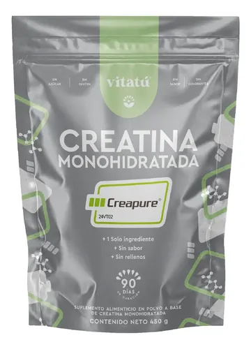 Vitatú | Creatina Monohidratada Creapure De Alta Pureza Sabor Sin sabor