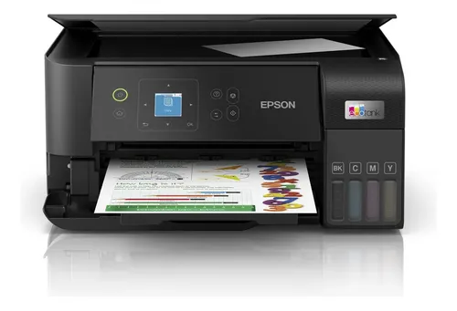 Impresora Multifuncional Epson Ecotank L3560 Wi-fi Color Negro