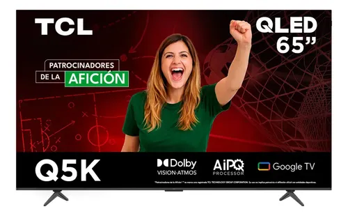 Smart Tv Pantalla 65 65q5k Tcl Google Qled 4k Voice Control