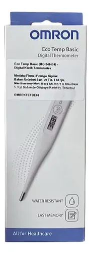 Termometro Digital Omron Eco Temp Basic Blanco Blanco