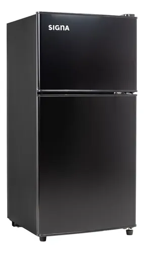 Refrigerador Frigobar Congelador 2 Puertas 86l 3 Pies Color Negro