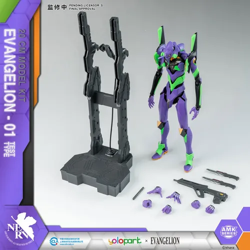 Yolopark Eva-01 Test Type Modelo De Neon Genesis Evangelion