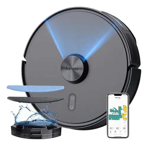 Aspiradora y Trapeadora Robot Inteligente Xiaomi Lydsto R1D Edge color Negro