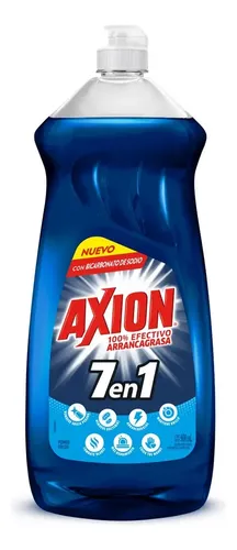 Lavatrastes 7-1 Líquido 900mL Axion Blue