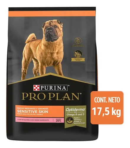 Croquetas para perro Adulto sabor salmón y arroz 17.5kg Purina® Pro Plan® Sensitive Skin