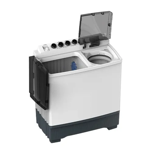 Lavadora Semiautomática Midea Doble Tina 17kg Twin Force Blanca