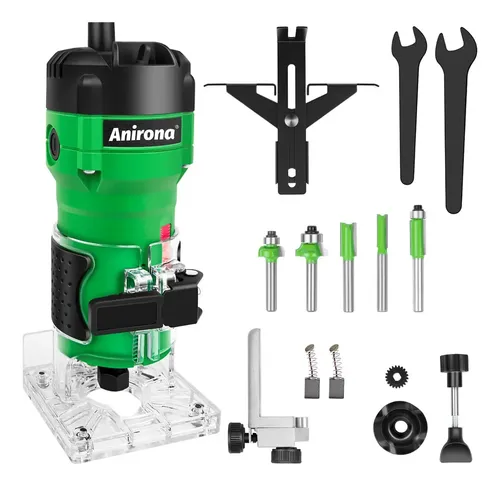 Router Anirona 800w +5 Brocas Carburo 1/4'' AR800