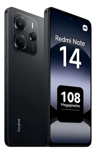 Xiaomi Redmi Note 14 4g 6,67 128gb 6gb Ram Cámara 108mpx - Color Negro
