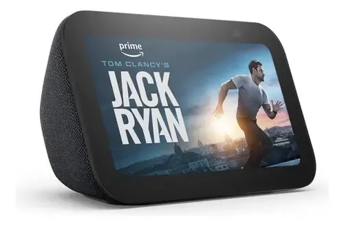 Bocina Amazon Echo Show 5 3ra Generación 5.5 Pulgadas Negra Color Negro