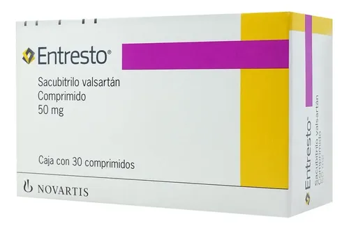 Entresto 50 Mg Caja Con 30 Comprimidos