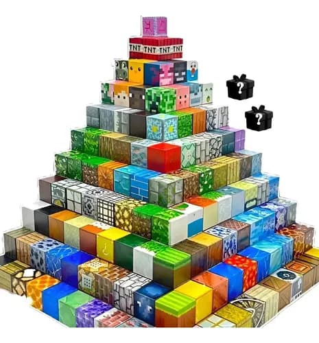 Bloques Magnéticos 110 Piezas + 2 Muñecas