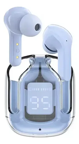 Audífonos Inalámbricos Skululu Ultrapods Bluetooth 5.3 TWS Hifi HD Color Azul