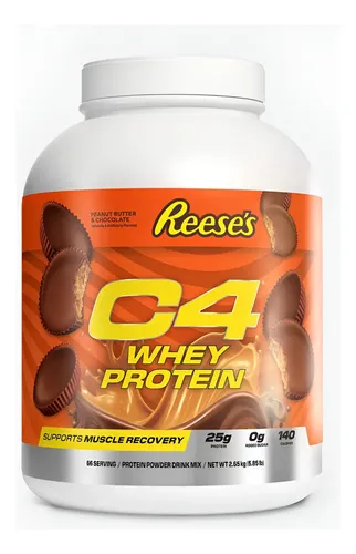 Proteína C4 Whey Protein Blend Cellucor 66 Serv 5 Lbs Aprox Sabor Reeses Peanut Butter