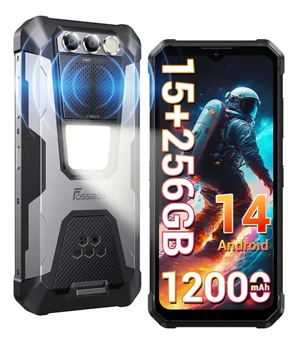 Fossibot F106 Dual SIM 256 GB negro 15 GB RAM