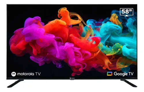 Smart Tv Motorola Pantalla 58 Pulgadas Google Tv Qled 4k