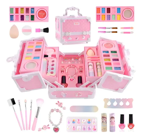 Juguetes Set De Maquillaje De Lavables Y Seguros Para Niñas