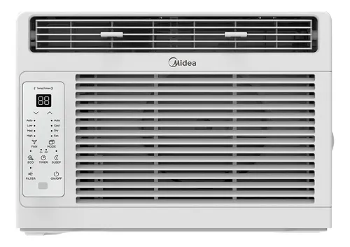 Aire Acondicionado Ventana Midea , 1/2 Ton, 5000 BTUs, Sólo Frío, 115v Color Blanco