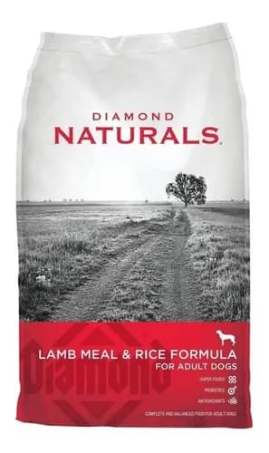 Diamond Naturals Lamb Meal & Rice Perro 40lbs / 18kg