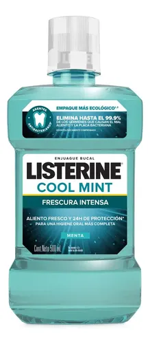 Enjuague Bucal Listerine® Cool Mint 500 Ml