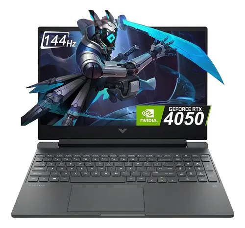 Laptop Hp gamer Victus 15.6 Fhd 144hz 16gb Ram 512gb Ssd I5-13420h W11 Rtx 4050 Negro