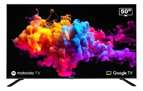 Smart Tv Motorola Pantalla 50 Pulgadas Google Tv Qled 4k