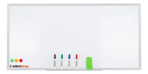 Pizarrón Blanco Magnético Pizarra 120x60cm Con 4 Marcadores
