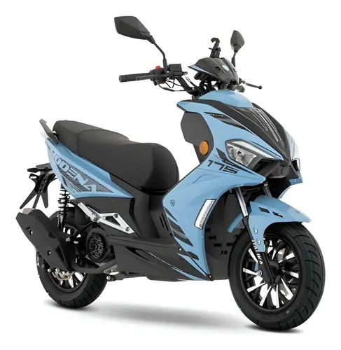 Motoneta Italika Modena 175 Con Gps Azul Claro
