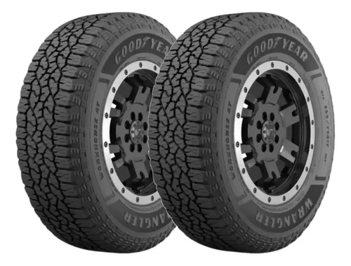 Kit de 2 llantas Goodyear All Terrain Wrangler Workhorse AT 265/70R17 121/118 S