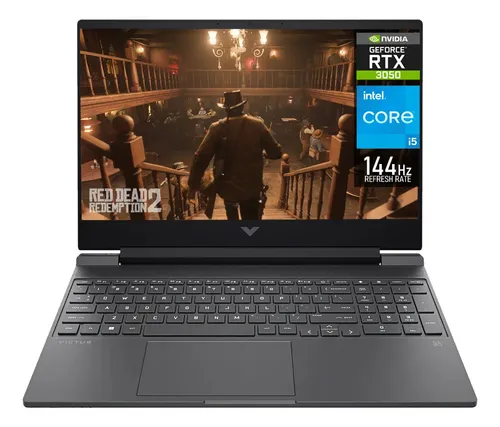 Laptop Gamer HP Victus NVIDIA GeForce RTX 3050 Intel Core i5 8GB RAM 512GB SSD Windows 11 Home