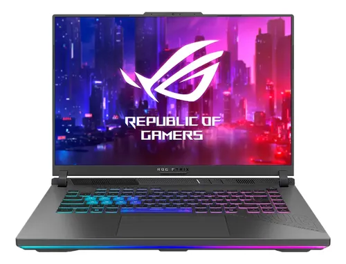 Notebook Asus Rog Strix G16 Ryzen9 16gb Ram 1tb Ssd Rtx 5060 Gris