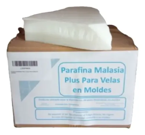 Parafina Malasia Plus 10 Kg para Velas en Moldes Copasa Decorativas