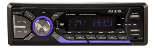 Aiwa AW-3269BT autoestéreo negro 20W de FM