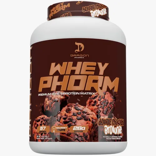 Proteina Dragon Pharma Wheyphorm 5lb Doble Chocolate Brownie