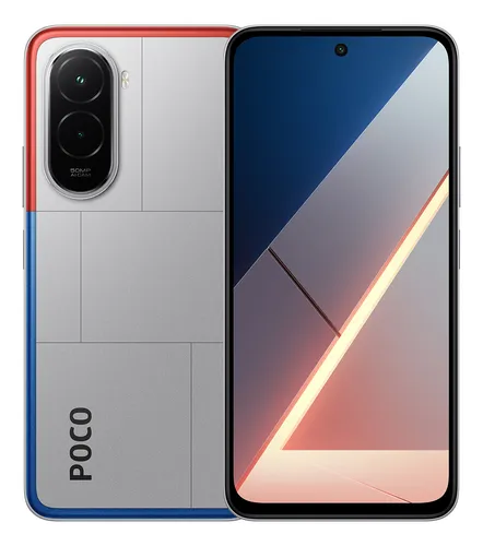 Celular Xiaomi Pocophone Poco M7 Dual Sim 6.9" 128 Gb Plata 6 Gb Ram Snapdragon 685 7000 mAh