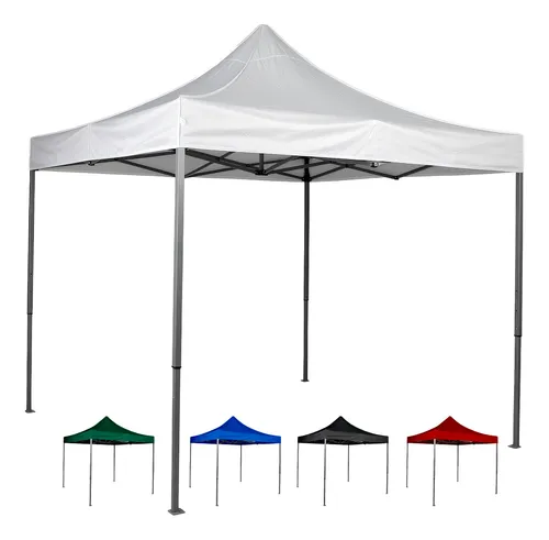 Carpa Toldo Plegable 3x3 Impermeable Y Reforzado Styrka Color Holo white