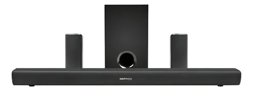 Barra De Sonido Con Subwoofer Daewoo Ultimate 5.1 Bluetooth Negro