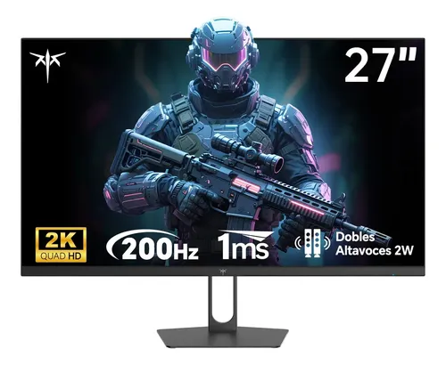 Monitor Gamer Ktc 27 Pulgadas 2k Qhd 2560*1440@200hz Ips Hdr 400