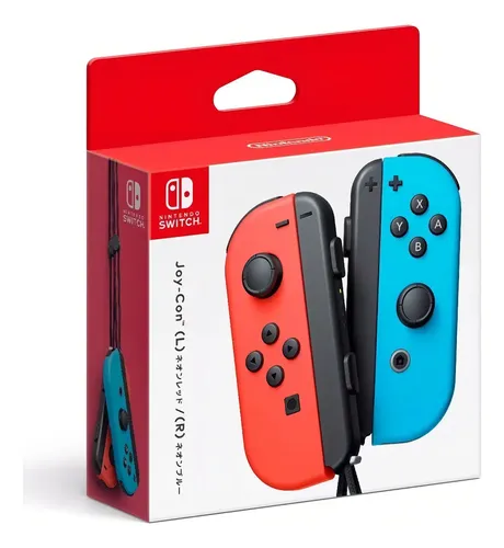 Control Inalámbrico Nintendo Switch Joy-Con LED RGB Bluetooth Rojo/Azul