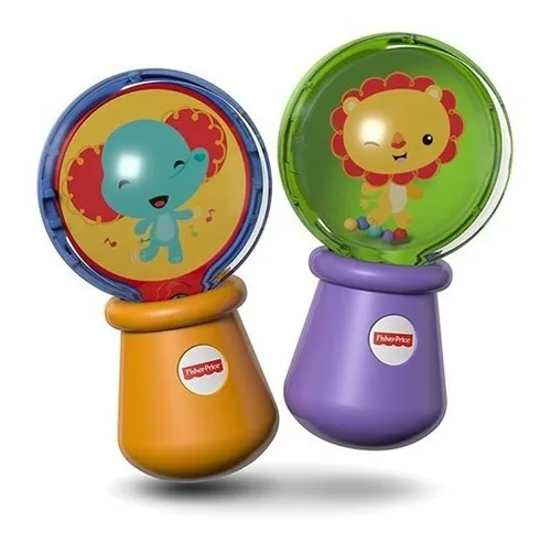 Fisher-Price Juguete para Bebés Maracas de Animalitos