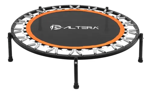 Trampolin Fitnes Altera Ejercicio Jumping Aerobicos Uso Rudo Color Naranja