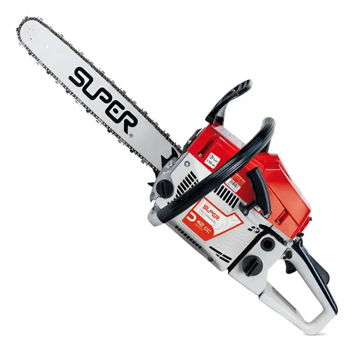 Motosierra a gasolina Super Serie X 42cc blanco MSS16G42 2.3hp