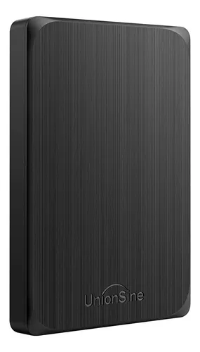 Disco Duro Externo Portátil UnionSine 500GB Negro USB 3.0 para PS4 Xbox PC