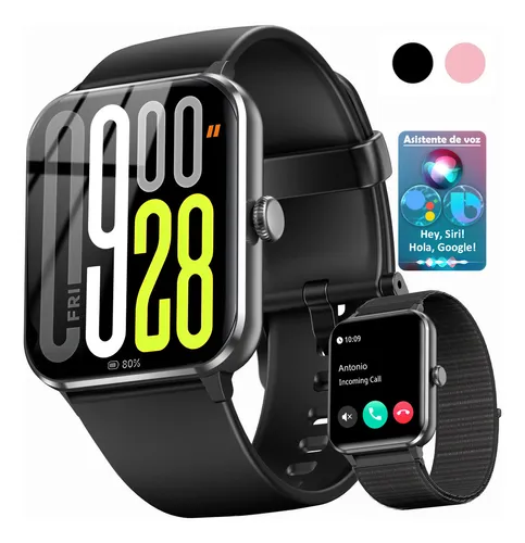 Smartwatches Reloj Inteligente, Smartwatch Hombre, Llamada Bluetooth, Ip68, Notificación De Mensajes, Reloj Smartwatch Hombre, Smart Watch, Con Llamada Bluetooth Calculadora Juego Asistente De Voz