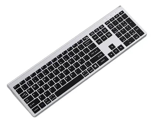 Teclado Inalámbrico Recargable DOXIASK 108 Teclas Español USB Windows