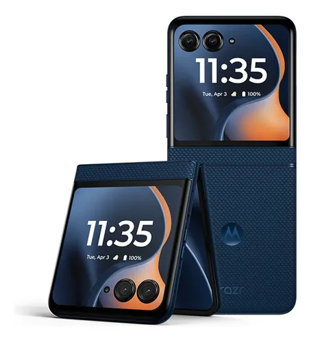 Motorola Razr 60 12 Gb 512 Gb Azul oscuro 5G (Versión Internacional)