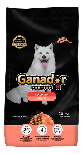 Alimento Seco Perro Ganador Premium Salmon 20k