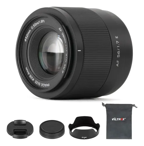 Lente Viltrox Af 56 Mm F1.7 E-mount Aps-c Stm Para Sony cámara,Enfoque automático