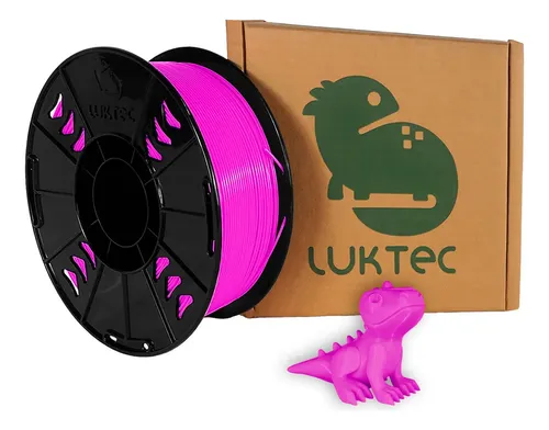 Luktec 1kg filamento pla impresión 3d 1.75mm calidad premium color fucsia