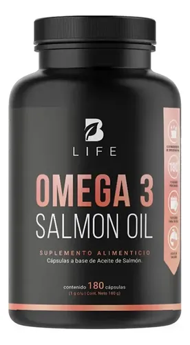 Omega 3 Aceite de Salmón (epa - Dha) 180 Cápsulas B Life