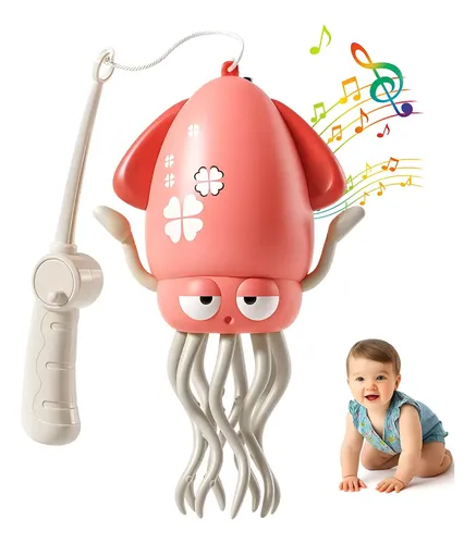 Juguete De Pulpo Para Bebé Con Sensor Con Música Y Luz Led Juguetes Para Bebes Juguetes Didacticos Juguetes Para Niña Niño Juguetes Para Bebe De 1-5 Año Juguetes Sensoriales Pulpo